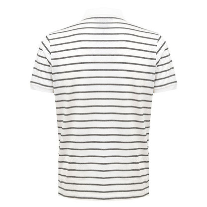White Cotton Polo Shirt