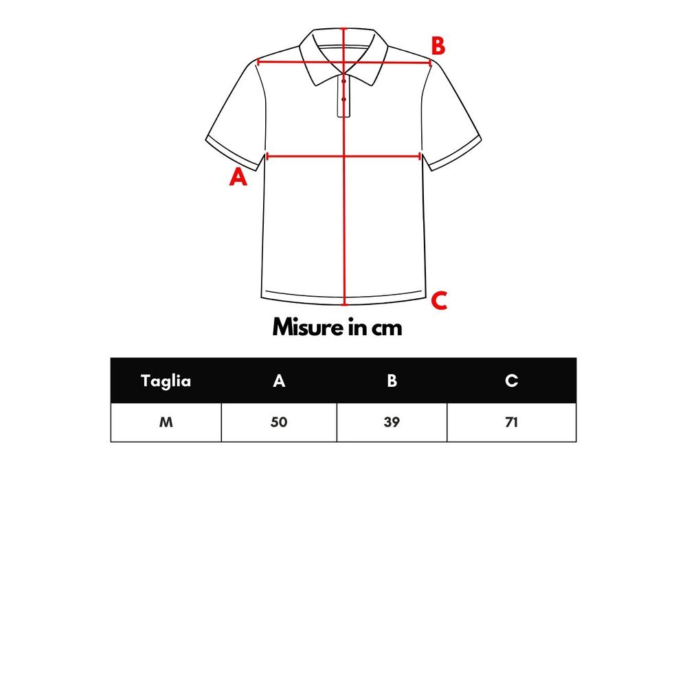 Black Cotton Polo Shirt