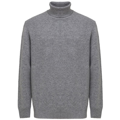 Gray Cashmere Turtleneck