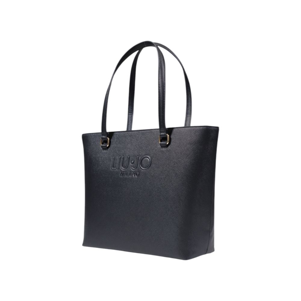 Black Polyethylene Handbag