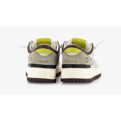 Beige Leather Sneaker