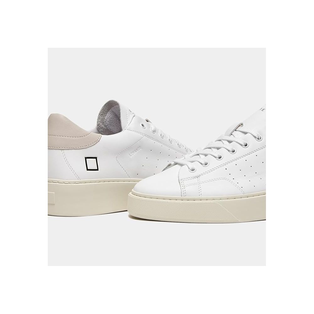 White Leather Sneaker