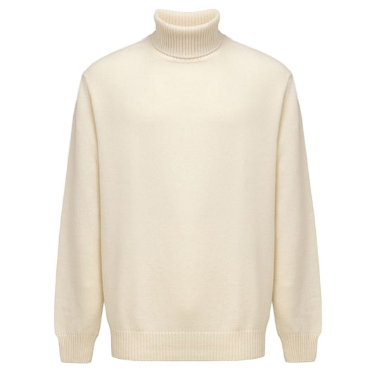 White Cashmere Turtleneck