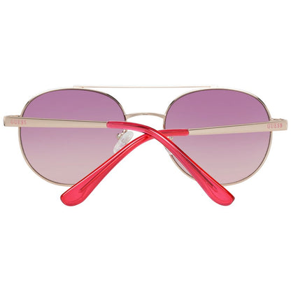 Pink Metal Sunglasses