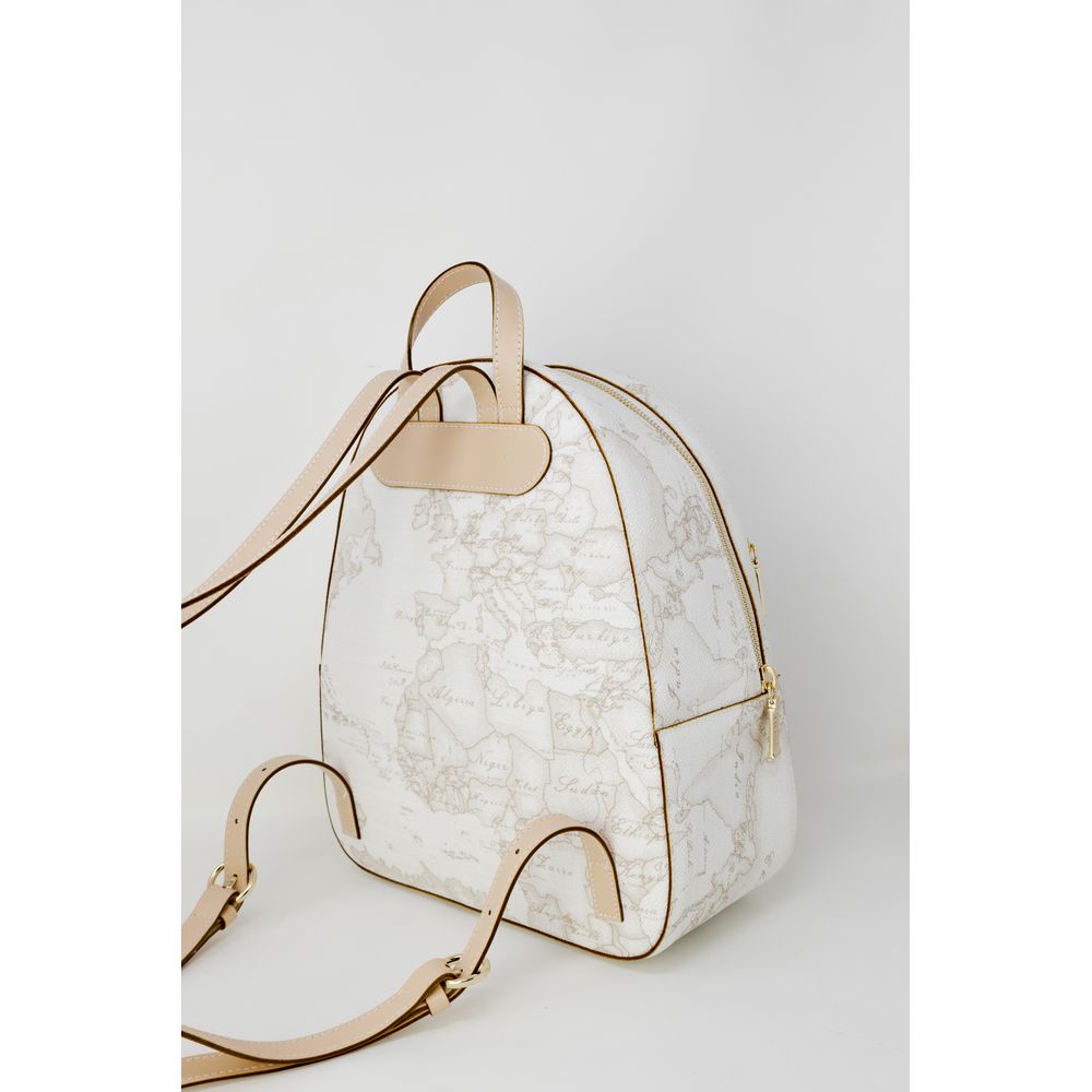 White Polyethylene Backpack