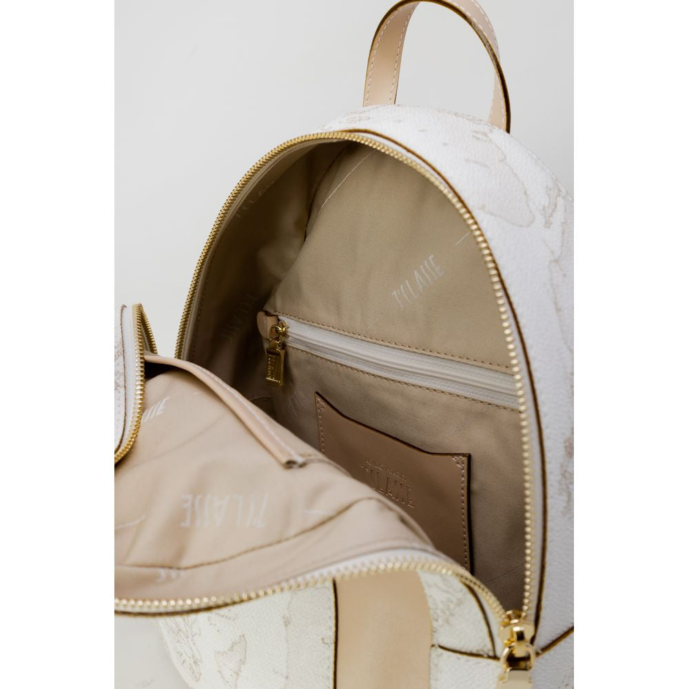 White Polyethylene Backpack