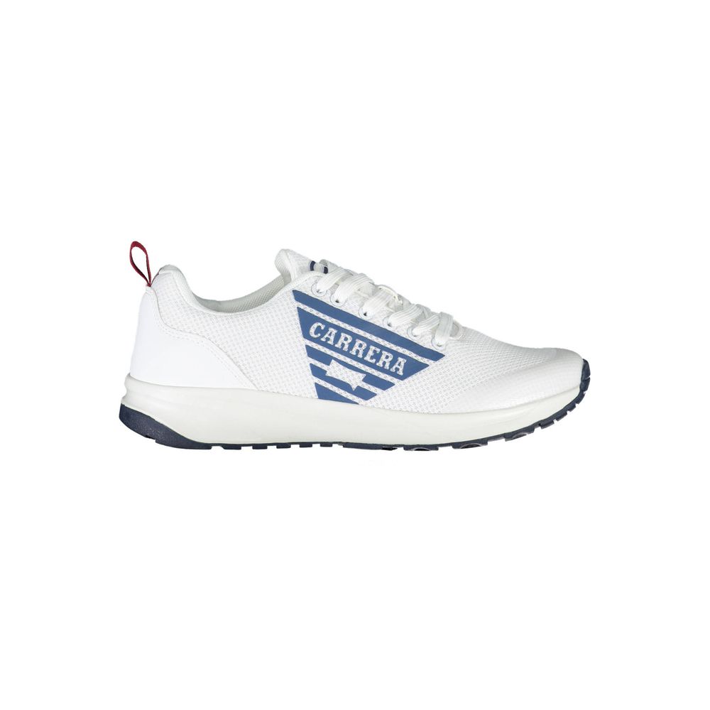White Eco Leather Men Sneaker
