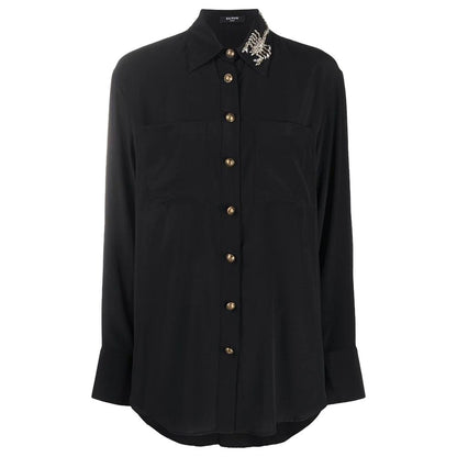 Black Silk Shirt