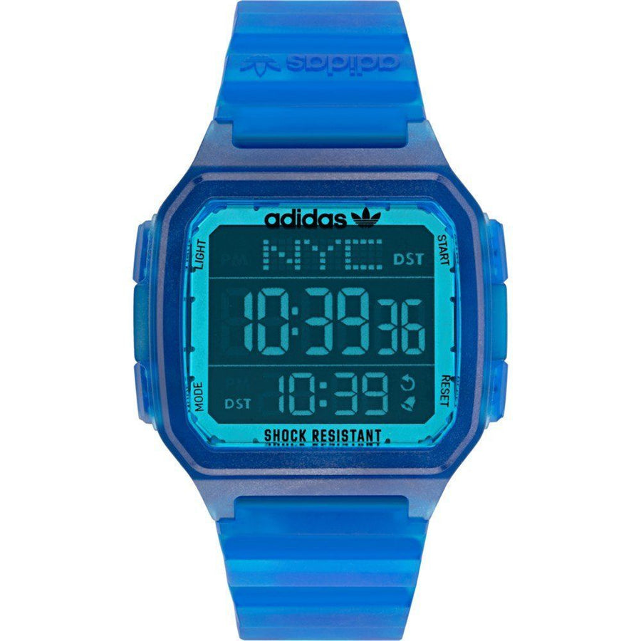 Blue Synthetic Sport Watch