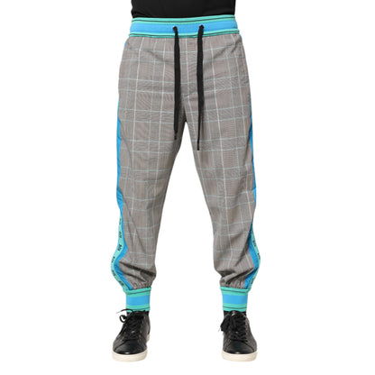 Multicolor Cotton Men Jogger Sweatpants Pants