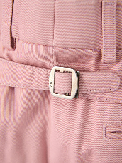 Light Pink Cotton Pants