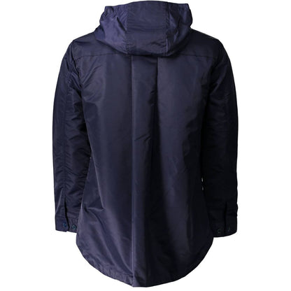 Blue Nylon Men's Jacket