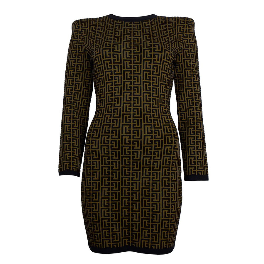 Brown Wool Dress