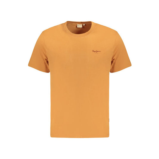 Arancione Cotton Men T-Shirt