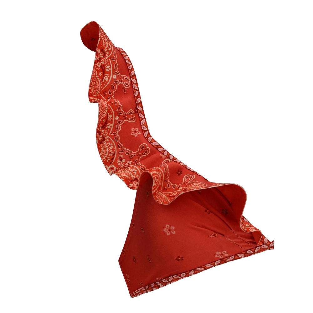 Red Polyamide Bikini