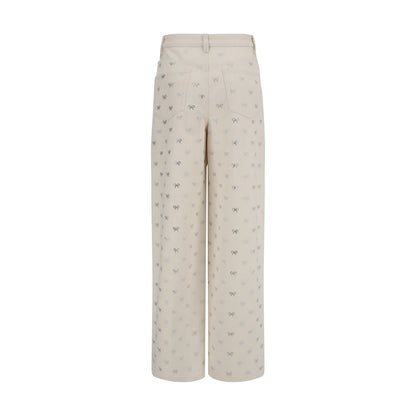 Diamante Bow Jeans