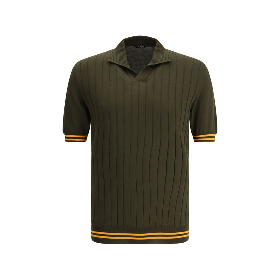 Ribbed Polo Shirt