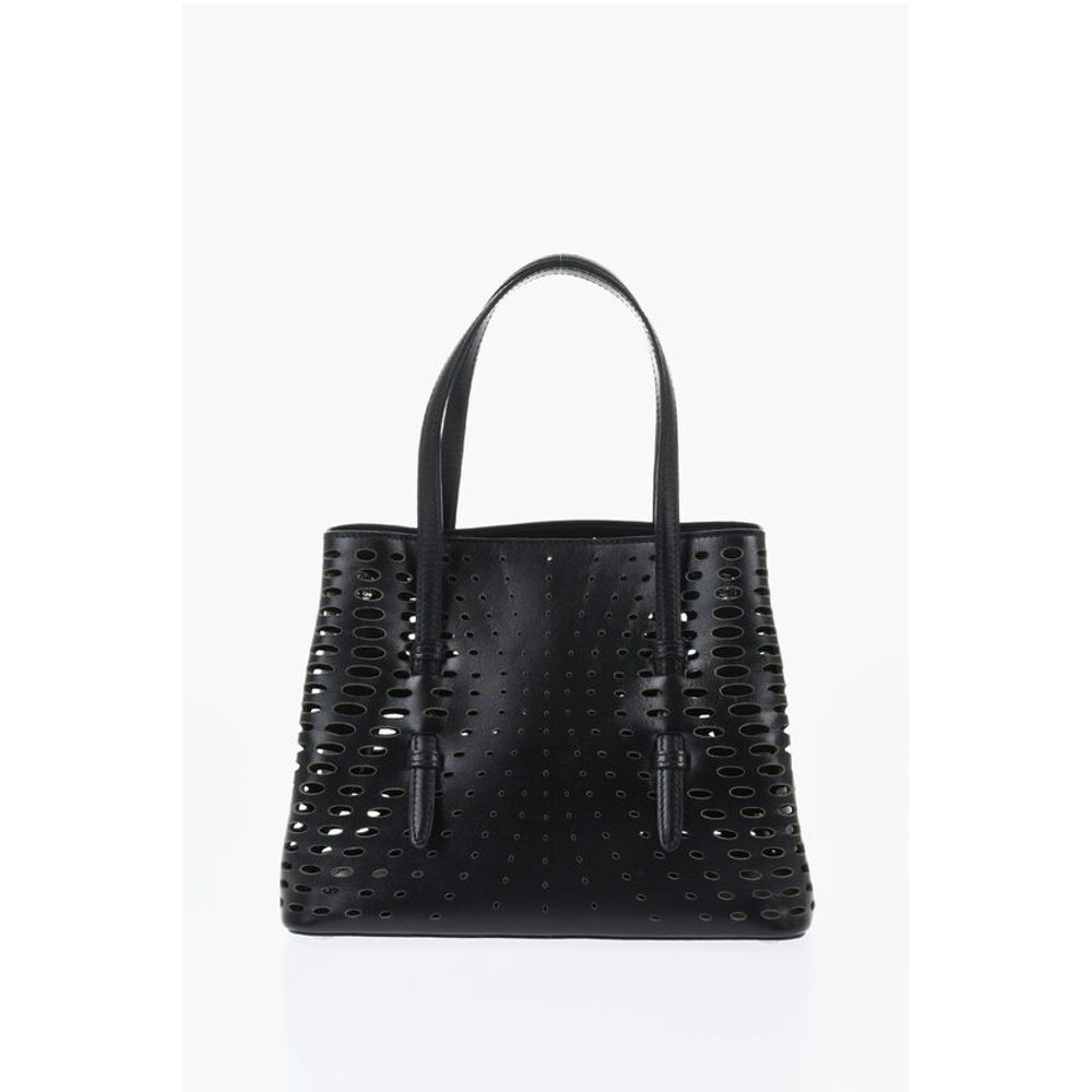 Leather Tite Bag With Cutout