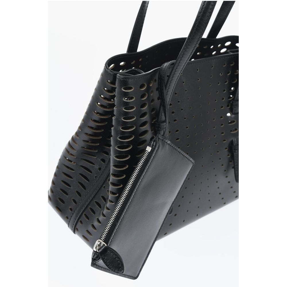 Leather Tite Bag With Cutout