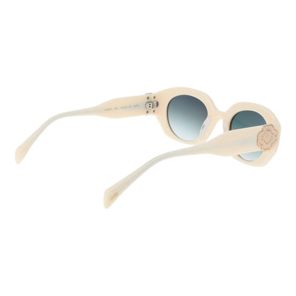 White Acetate Sunglasses