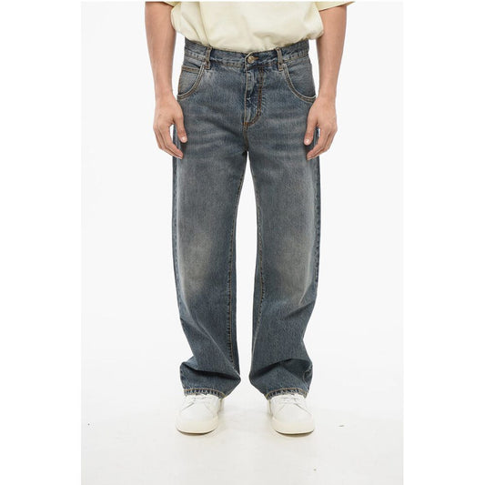 Vintage Washed Straight Fit Denims 24cm