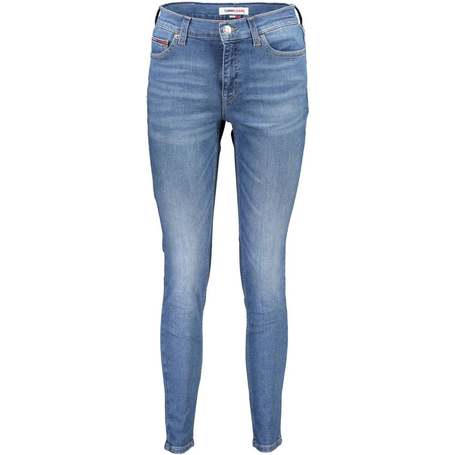 Azzurro Cotton Women Jeans