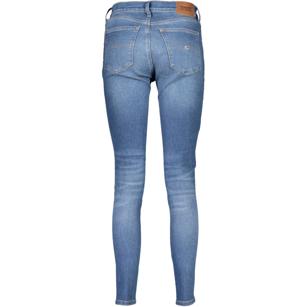 Azzurro Cotton Women Jeans