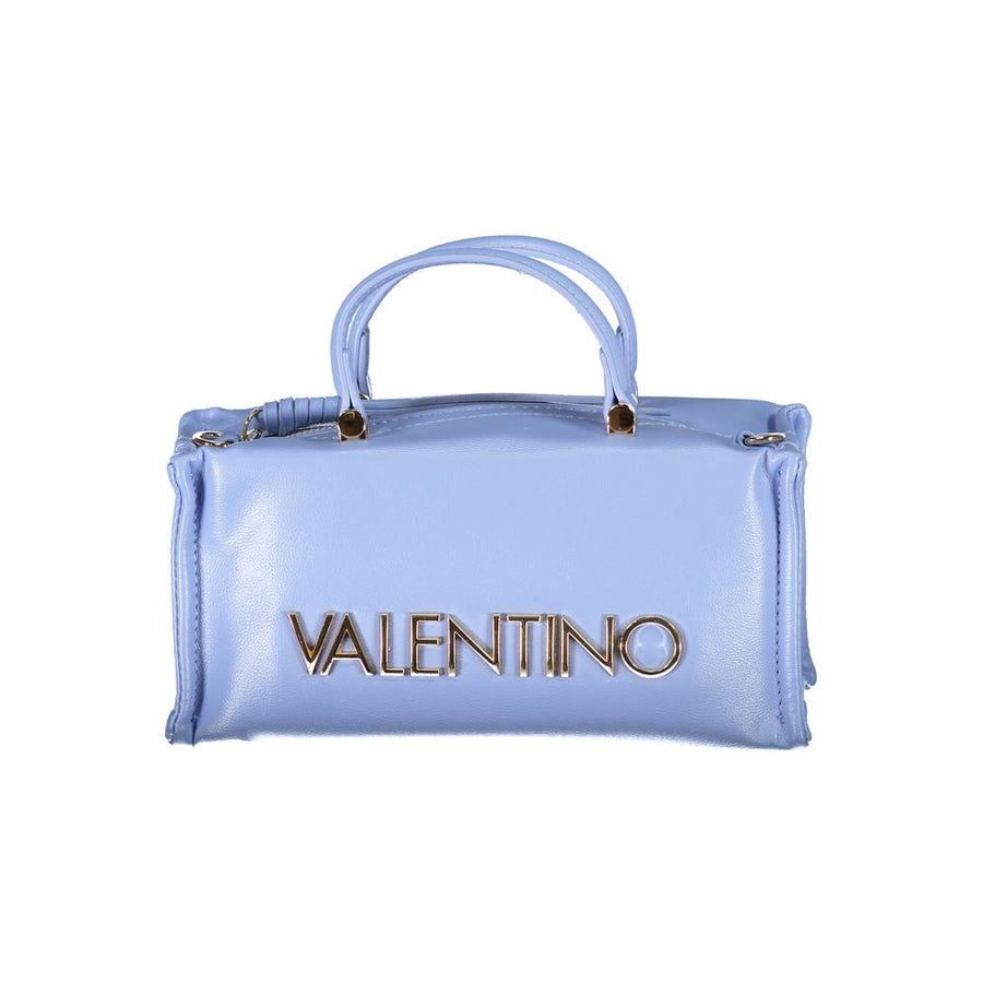 Azzurro Polyurethane Women Handbag