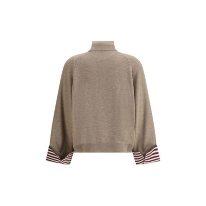 Beige Cashmere Cashmere Sweater