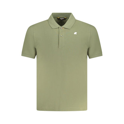 Green Cotton Polo Shirt