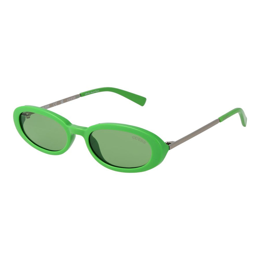 Green Plastic Sunglasses