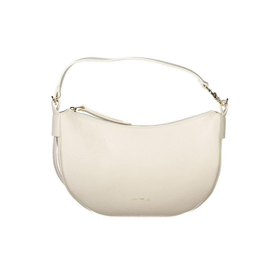 White Leather Handbag