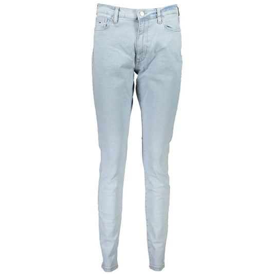 Azzurro Cotton Women Jeans