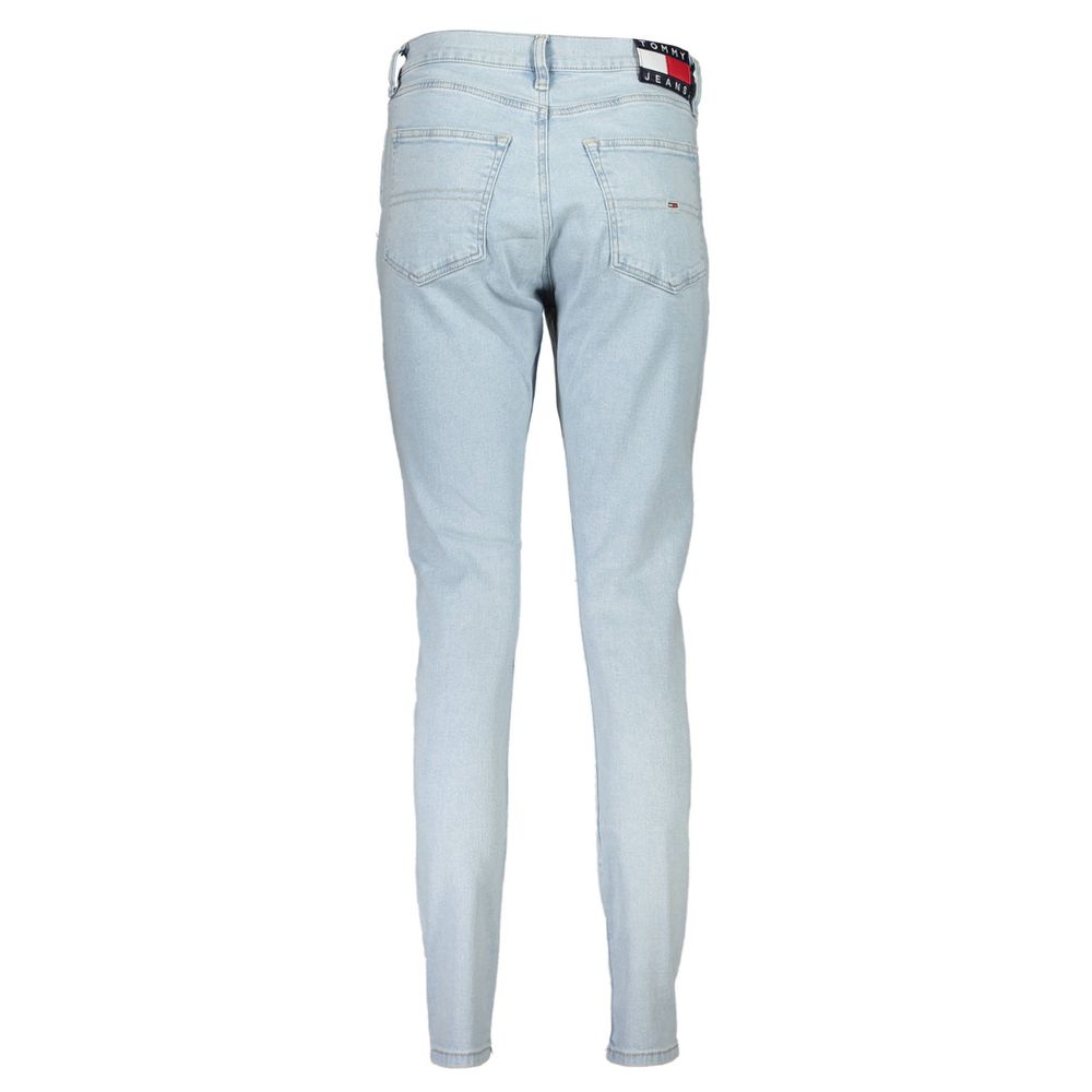 Azzurro Cotton Women Jeans