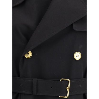 Black Cotton Coat