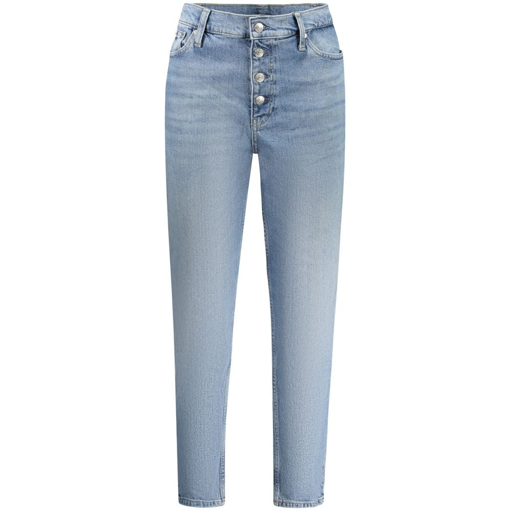 Azzurro Cotton Women's Jeans