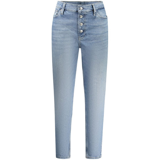 Azzurro Cotton Women's Jeans