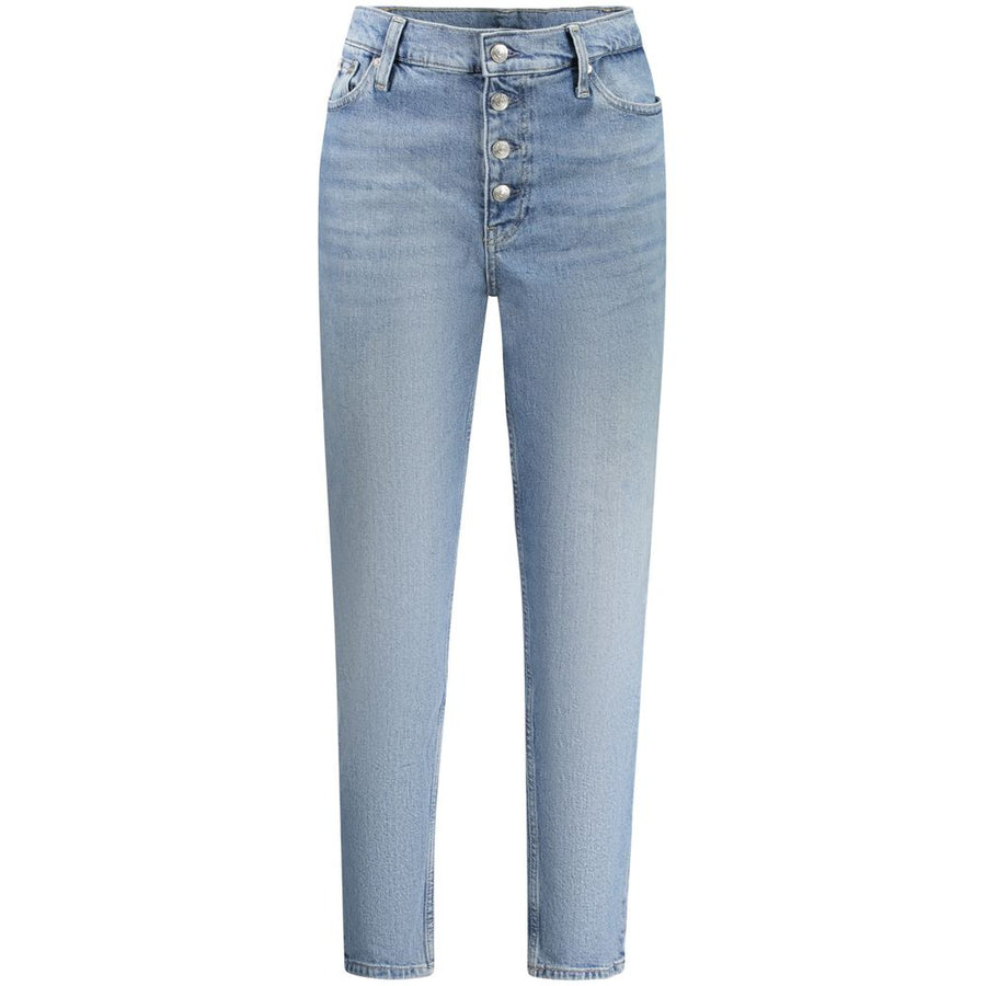 Azzurro Cotton Women's Jeans