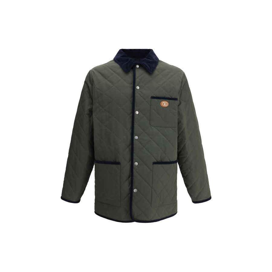 Green Polyamide Coat