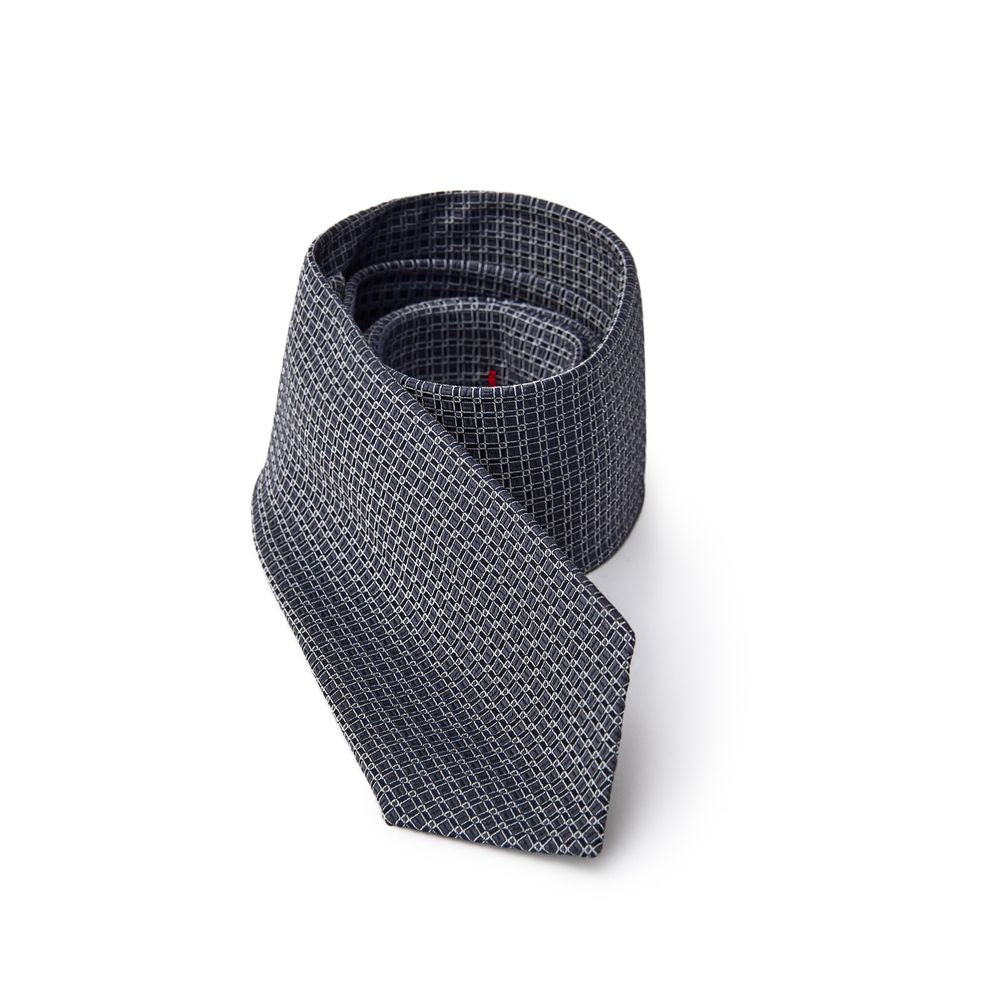Gray Silk Tie