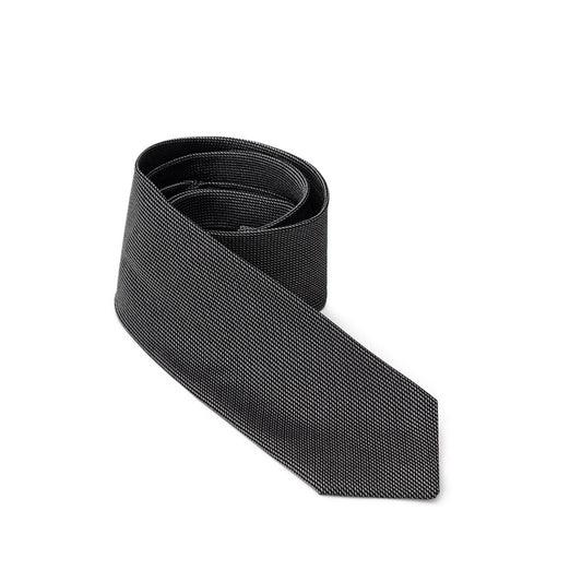 Gray Silk Tie