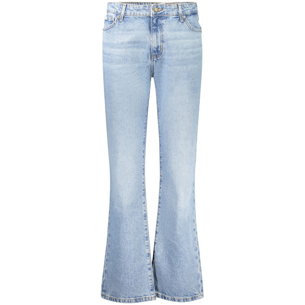 Azzurro Cotton Women's Jeans