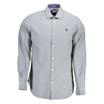 Azzurro Cotton Mens Shirt