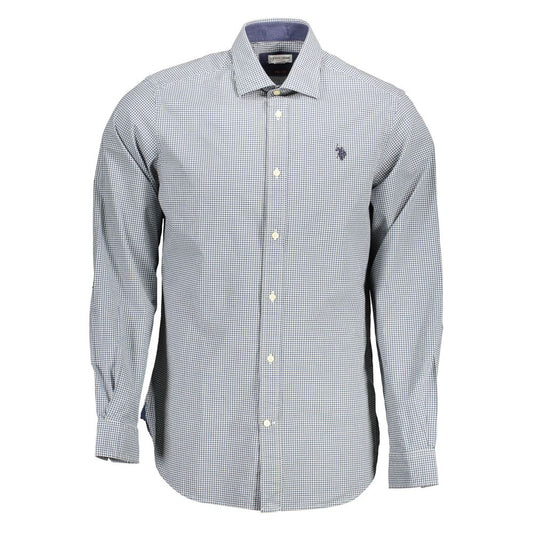 Azzurro Cotton Mens Shirt
