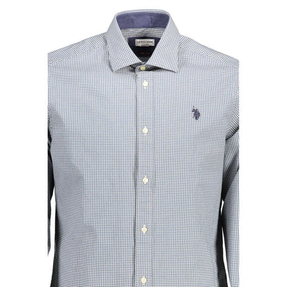 Azzurro Cotton Mens Shirt