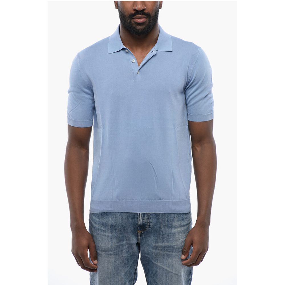 Short Sleeved Cotton Polo