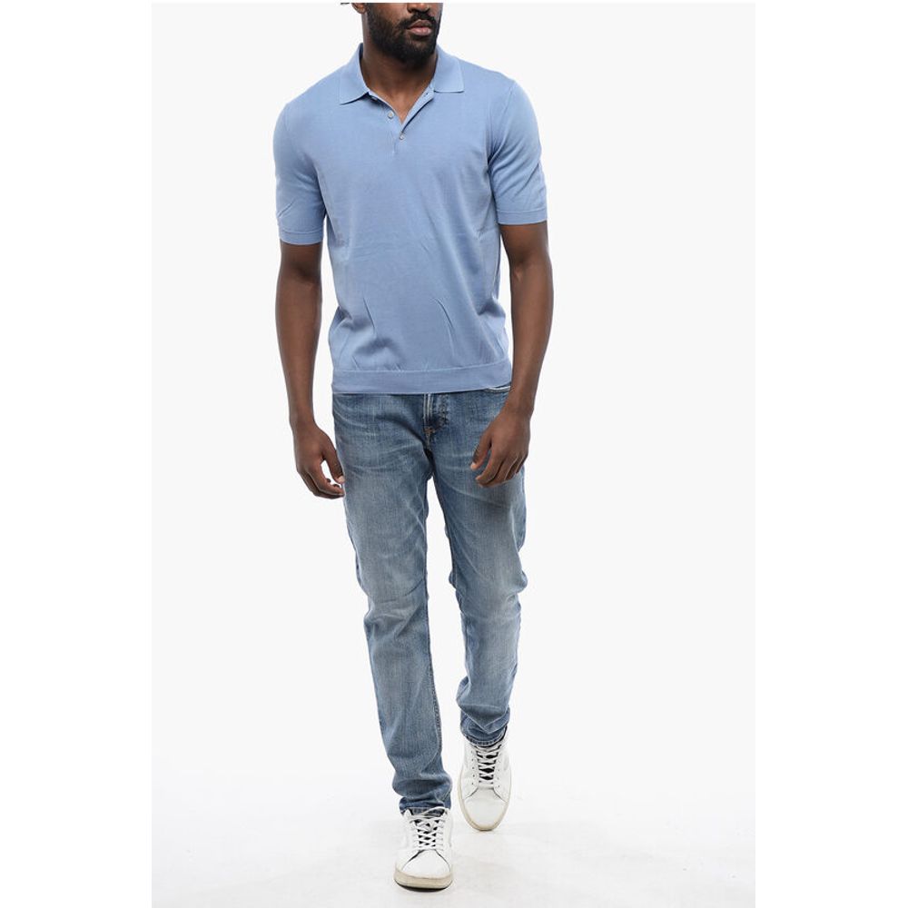 Short Sleeved Cotton Polo