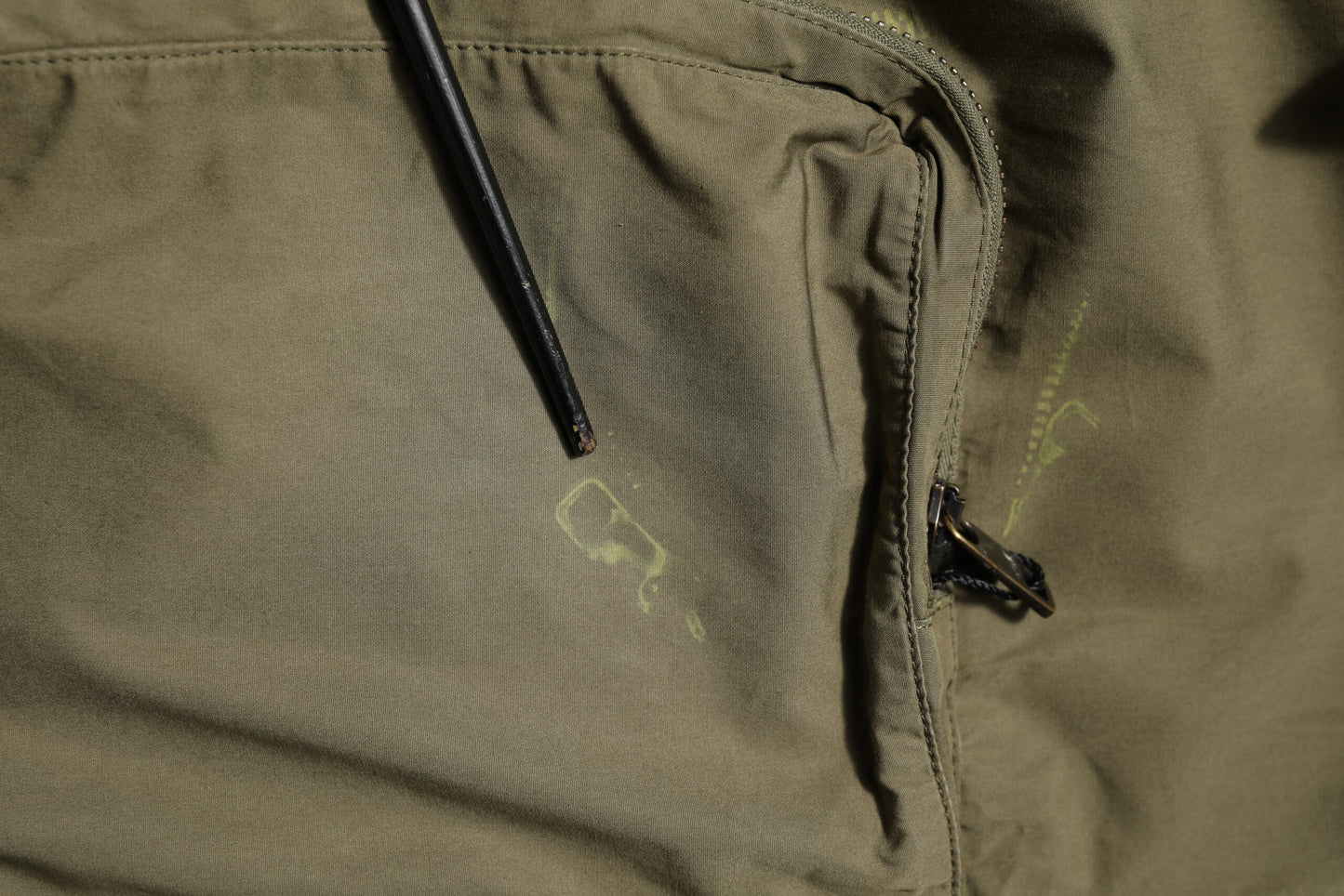 Army Green Button Down Long Sleeves Shirt