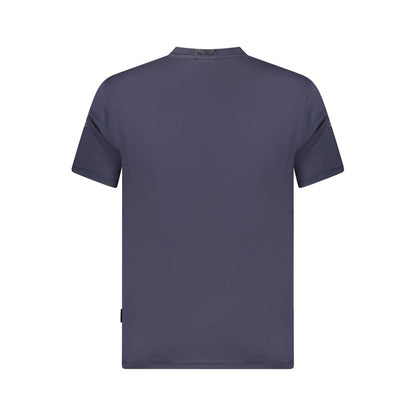 Blue Organic Cotton Men T-Shirt