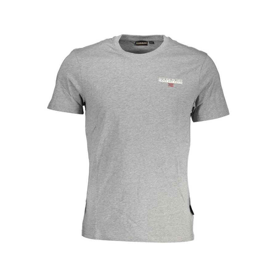 Grigio Cotton Mens T-Shirt
